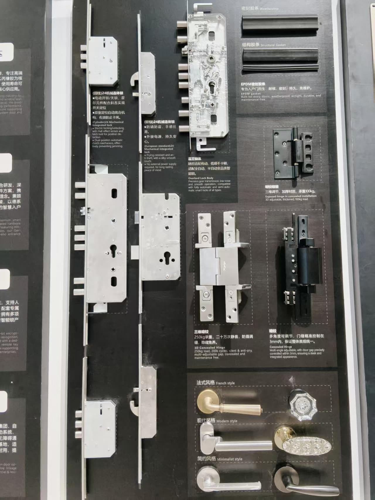 The unglamorous stuff that decides longevity: concealed hinges rated for 250kg and 200k cycles, integrated locks, and weather seals. The unglamorous stuff that decides longevity: concealed hinges rated for 250kg and 200k cycles, integrated locks, and weather seals.