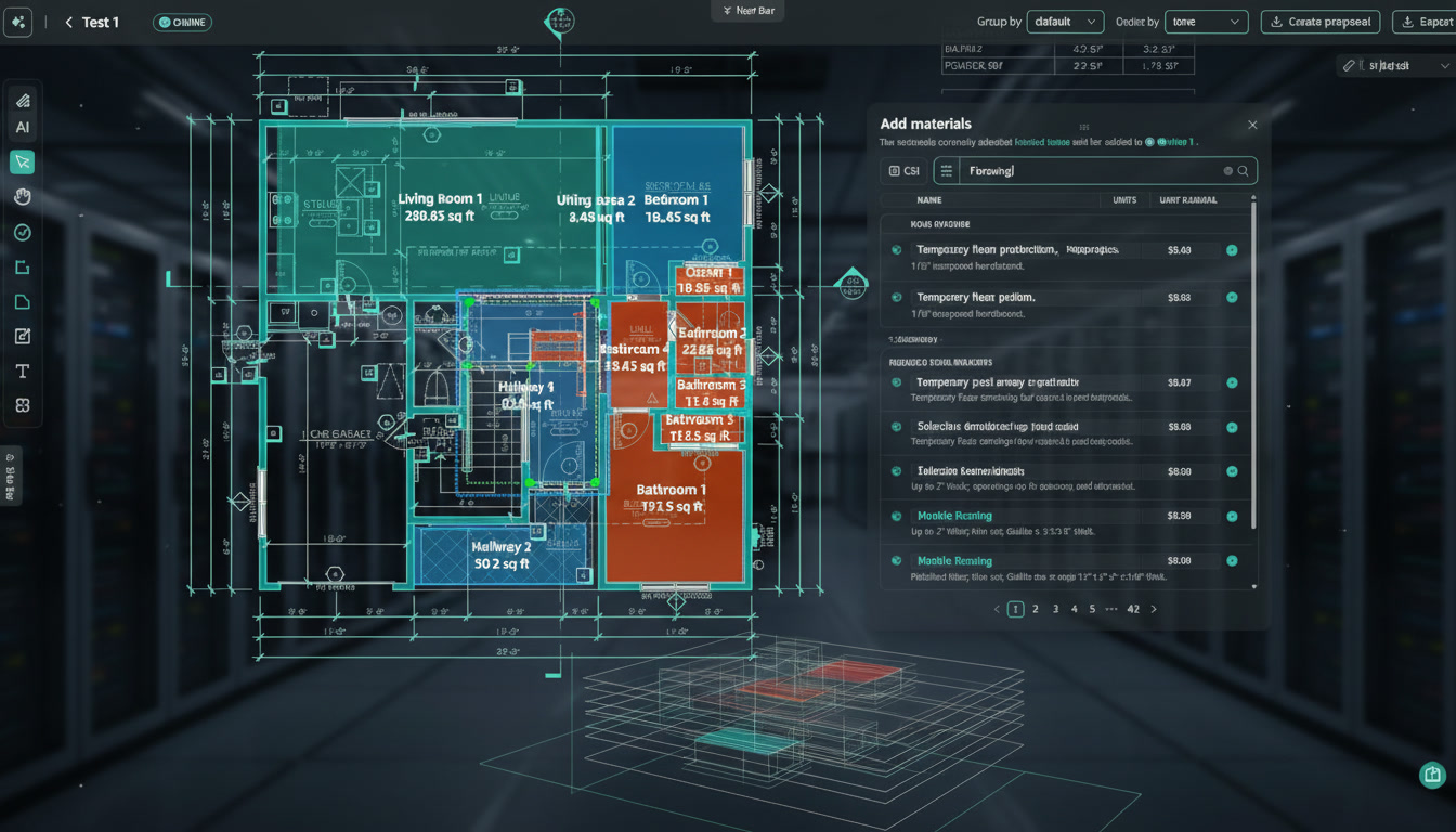 Quotr.ai Data Center Construction Estimating Banner