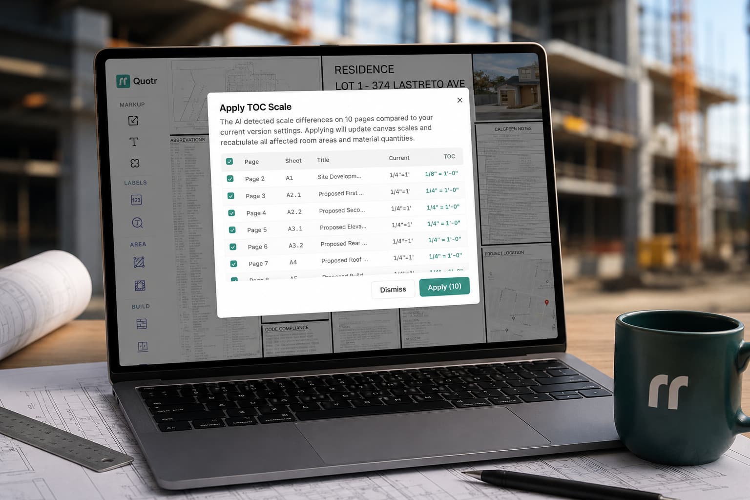 quotr.ai International Measurement card
