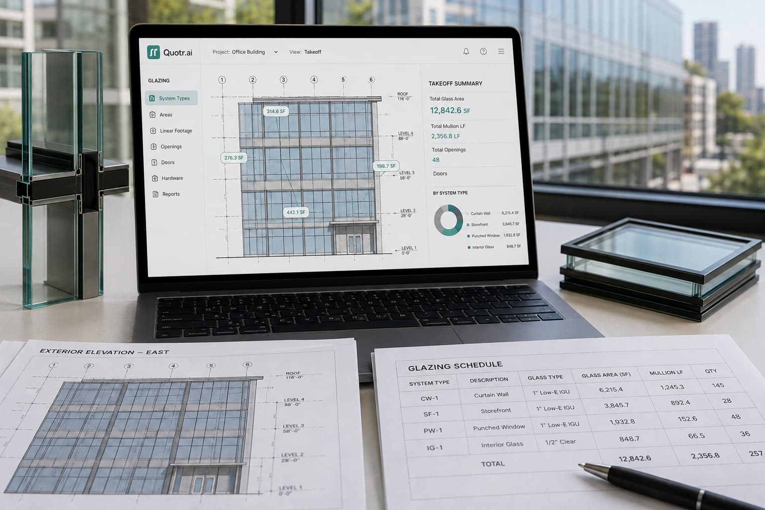 quotr.ai Best Glazing Estimating Software in 2026 card