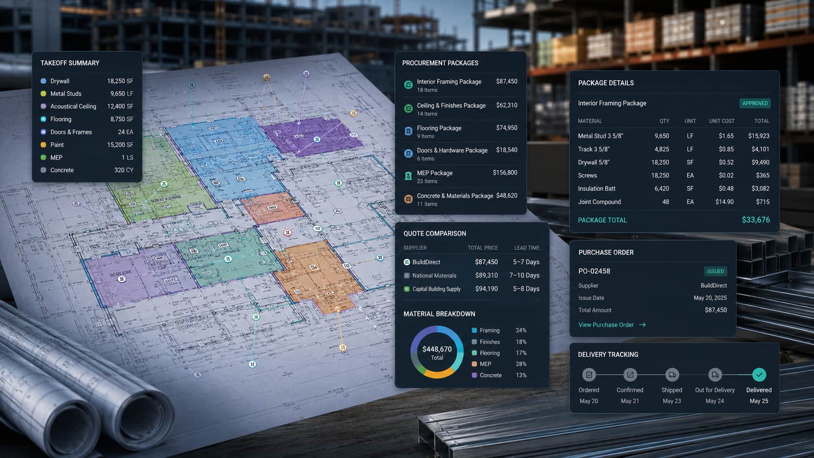 quotr.ai Construction Procurement Software: Cutting Material Costs in 2026 card
