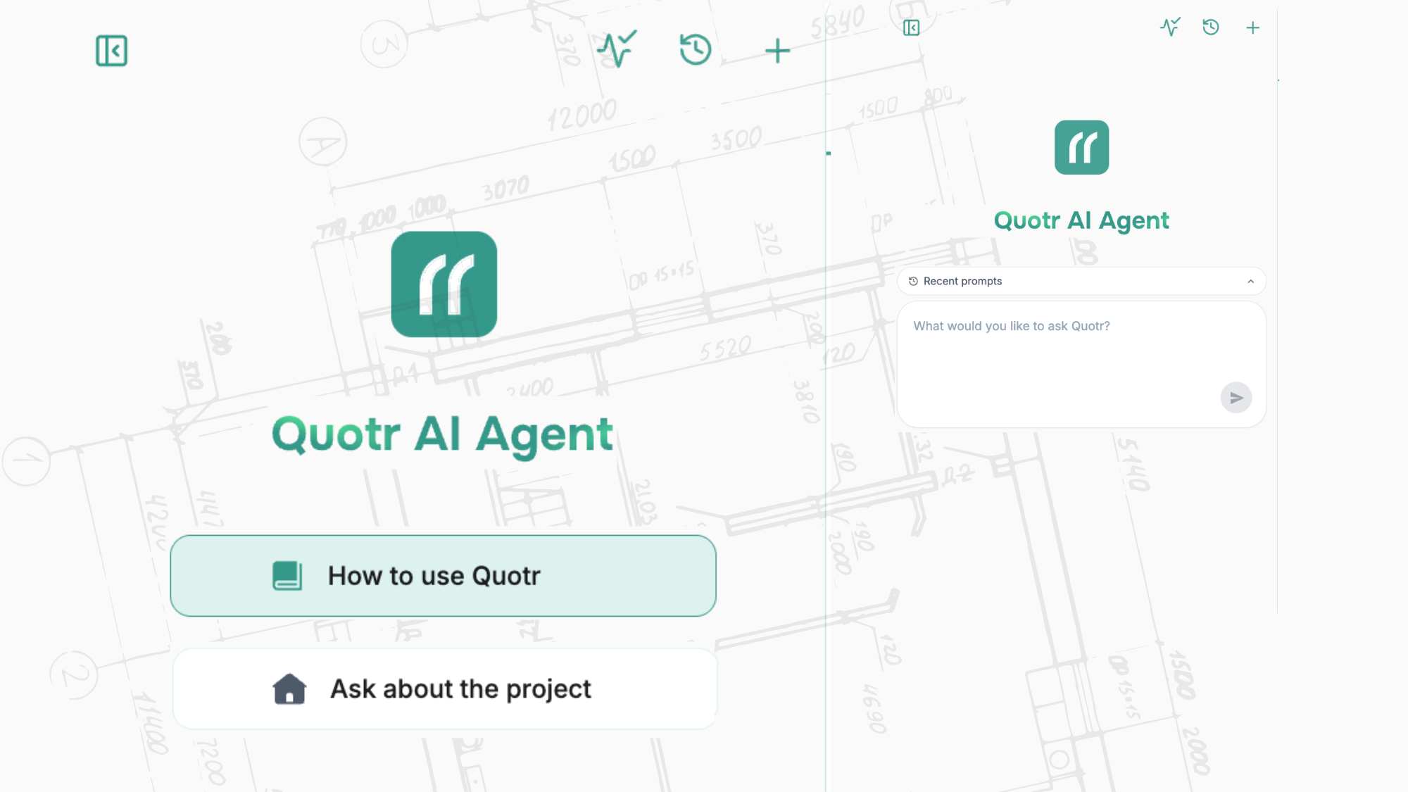 Quotr AI Agent: The AI Agent for Construction Takeoff card