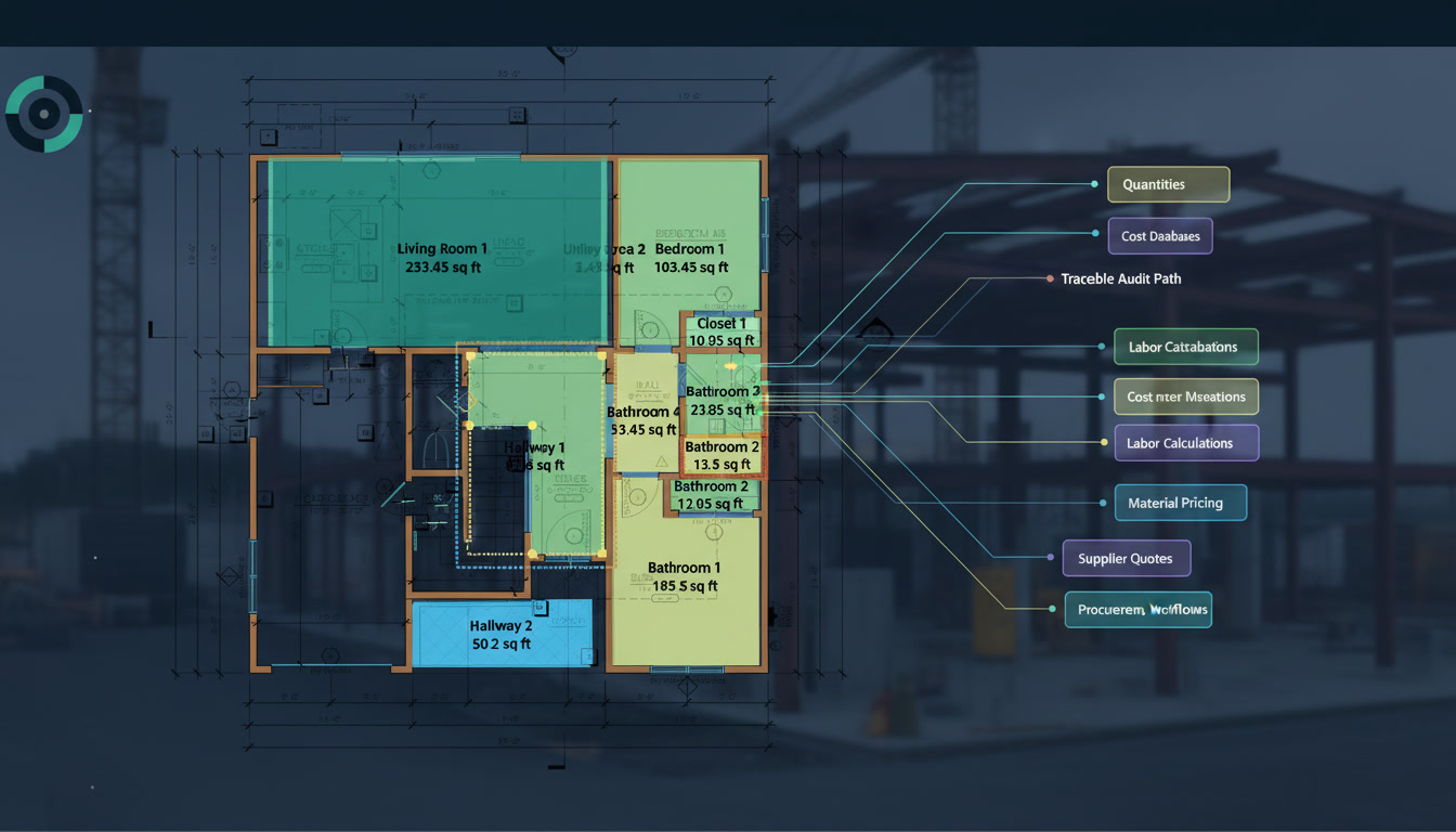 quotr.ai What Is AI Construction Estimating Software? (2026) banner